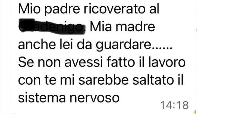 testimonianza spontanea